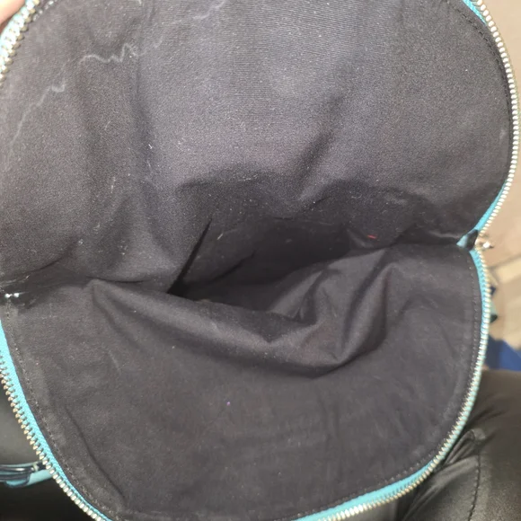 Authentic Marc BY Marc Jacobs Blue Pebble Leather Crossbody Bag - Picture 6 of 7